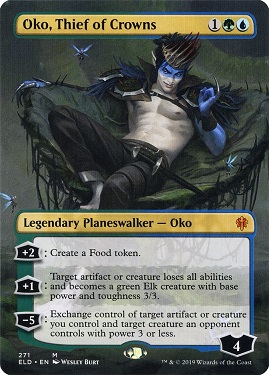 Oko, Thief of Crowns Throne of Eldraine Alternate Art